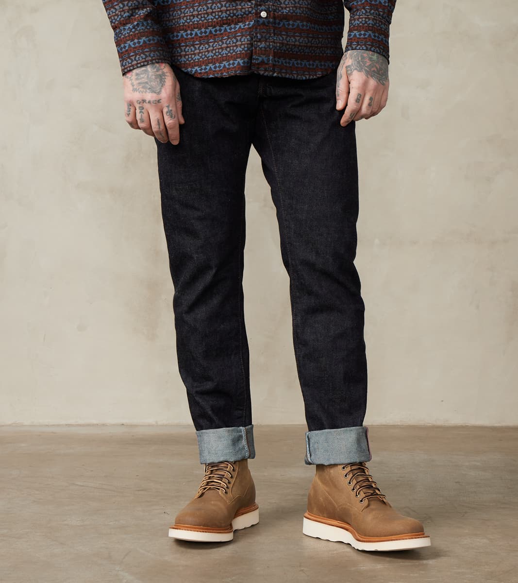 Momotaro Jeans - MXJE1107 - Narrow Tapered - 15.7oz Deep Indigo