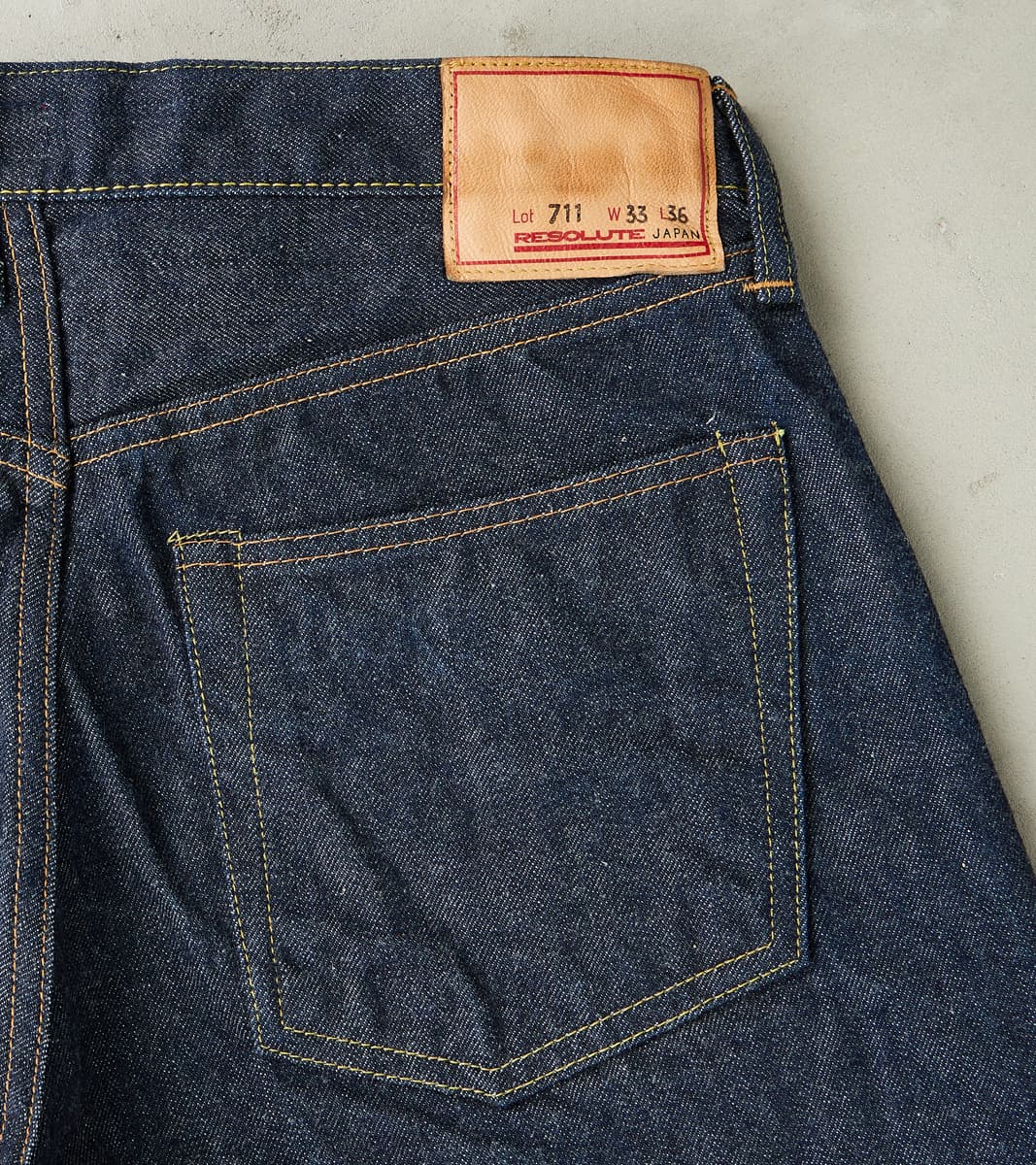 Resolute 711 XX Model 1950s Regular Straight - 13.5oz One Wash