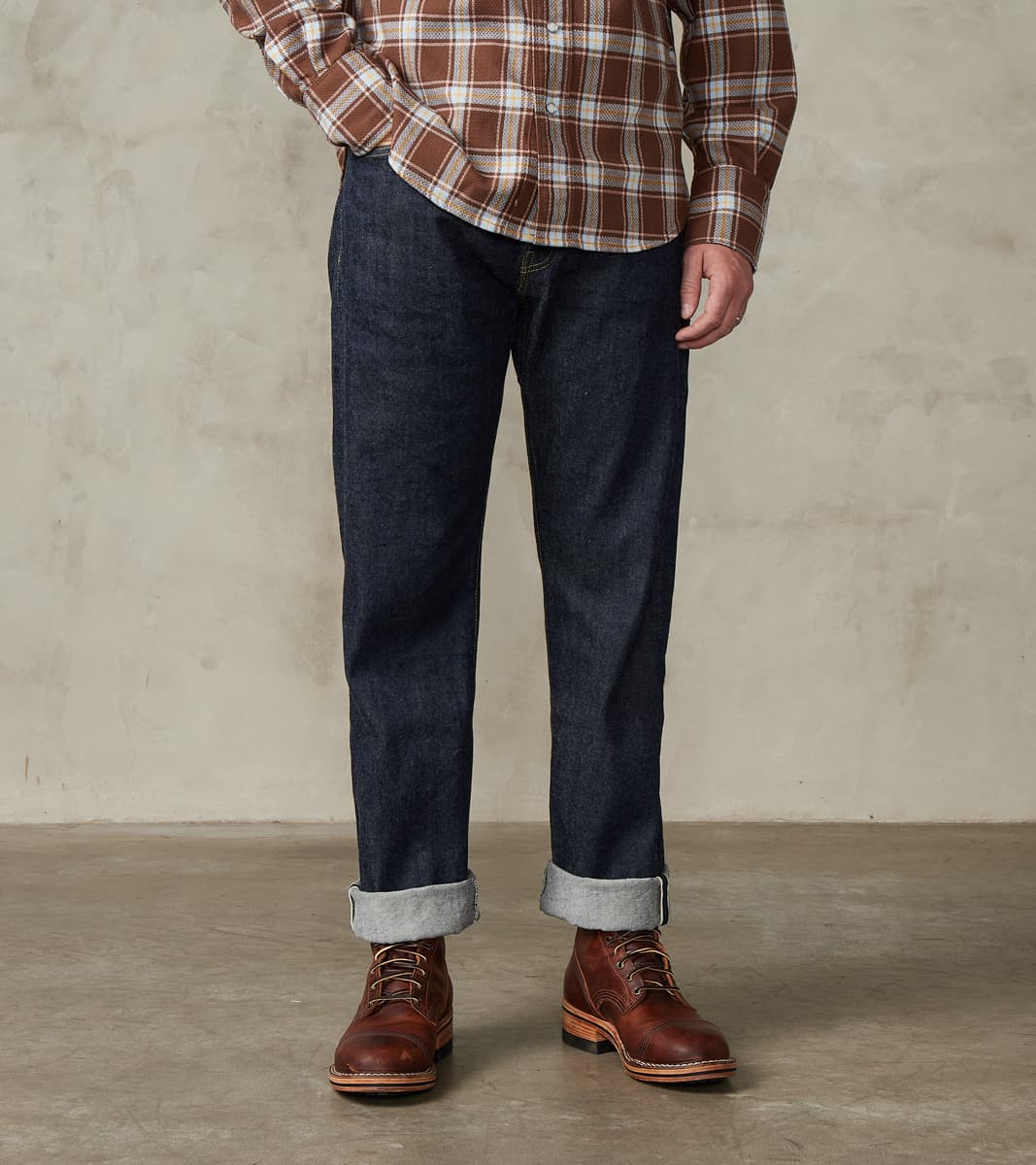 Resolute 714 WWII Model 1940s Regular Straight - 13.5oz One Wash Indig…