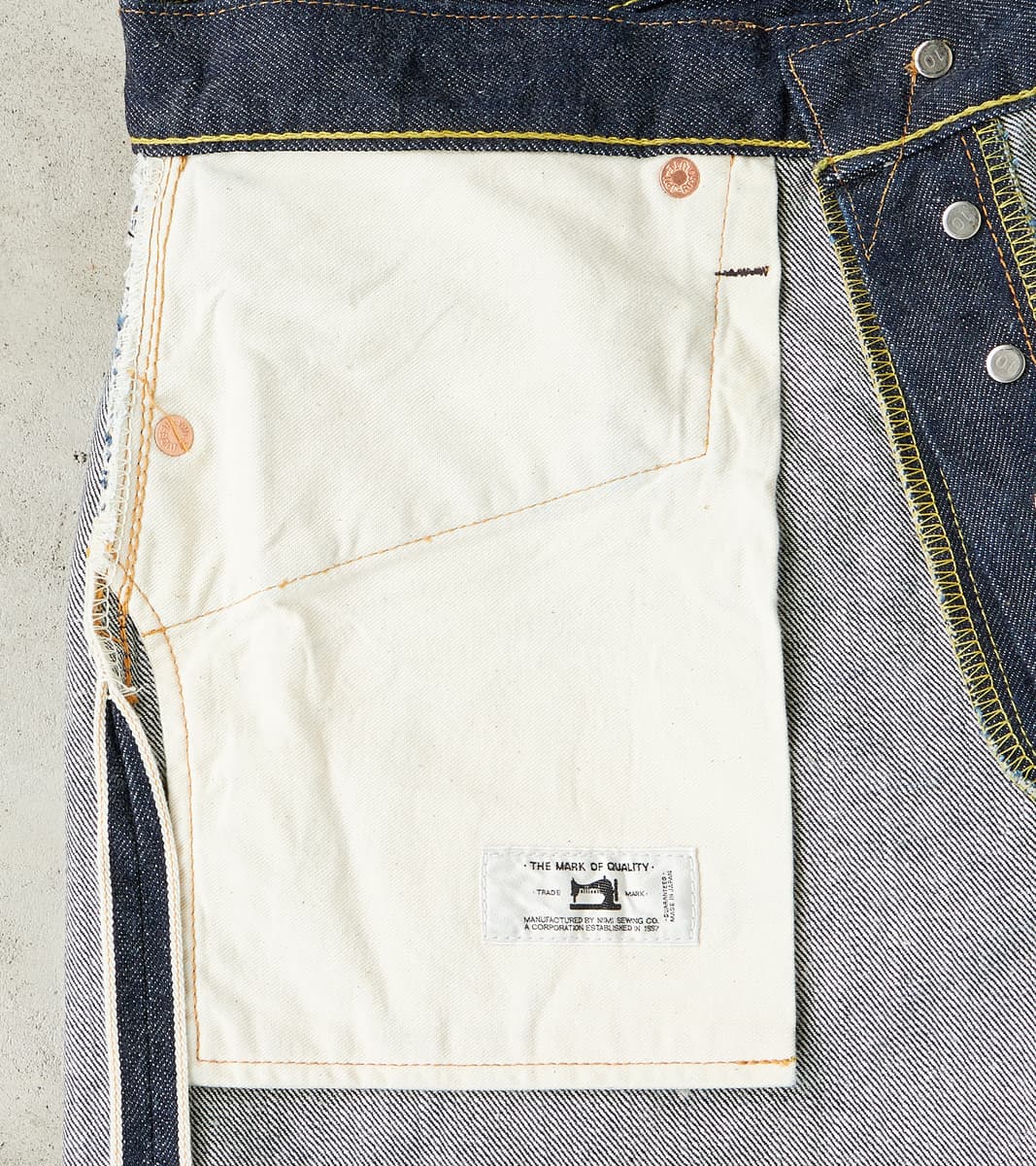 711 XX Model 1950s Regular Straight - 13.5oz One Wash Indigo