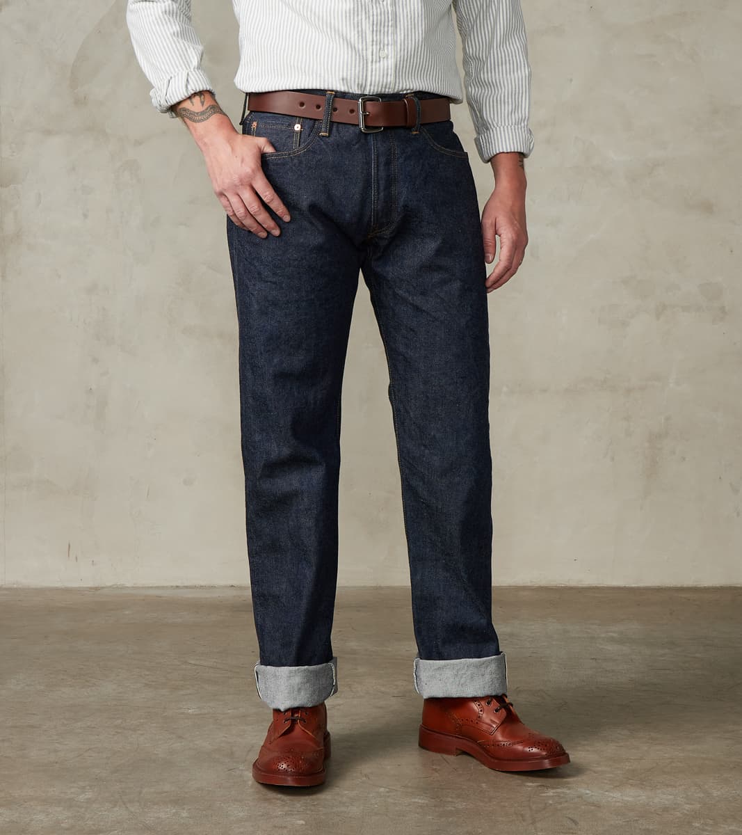 Resolute 711 XX Model 1950s Regular Straight - 13.5oz One Wash Indigo