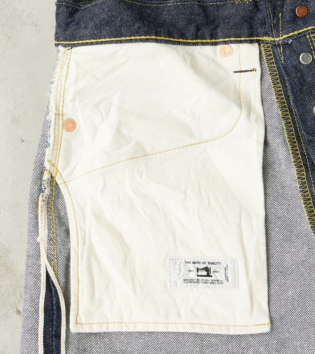 714 WWII Model 1940s Regular Straight - 13.5oz One Wash Indigo