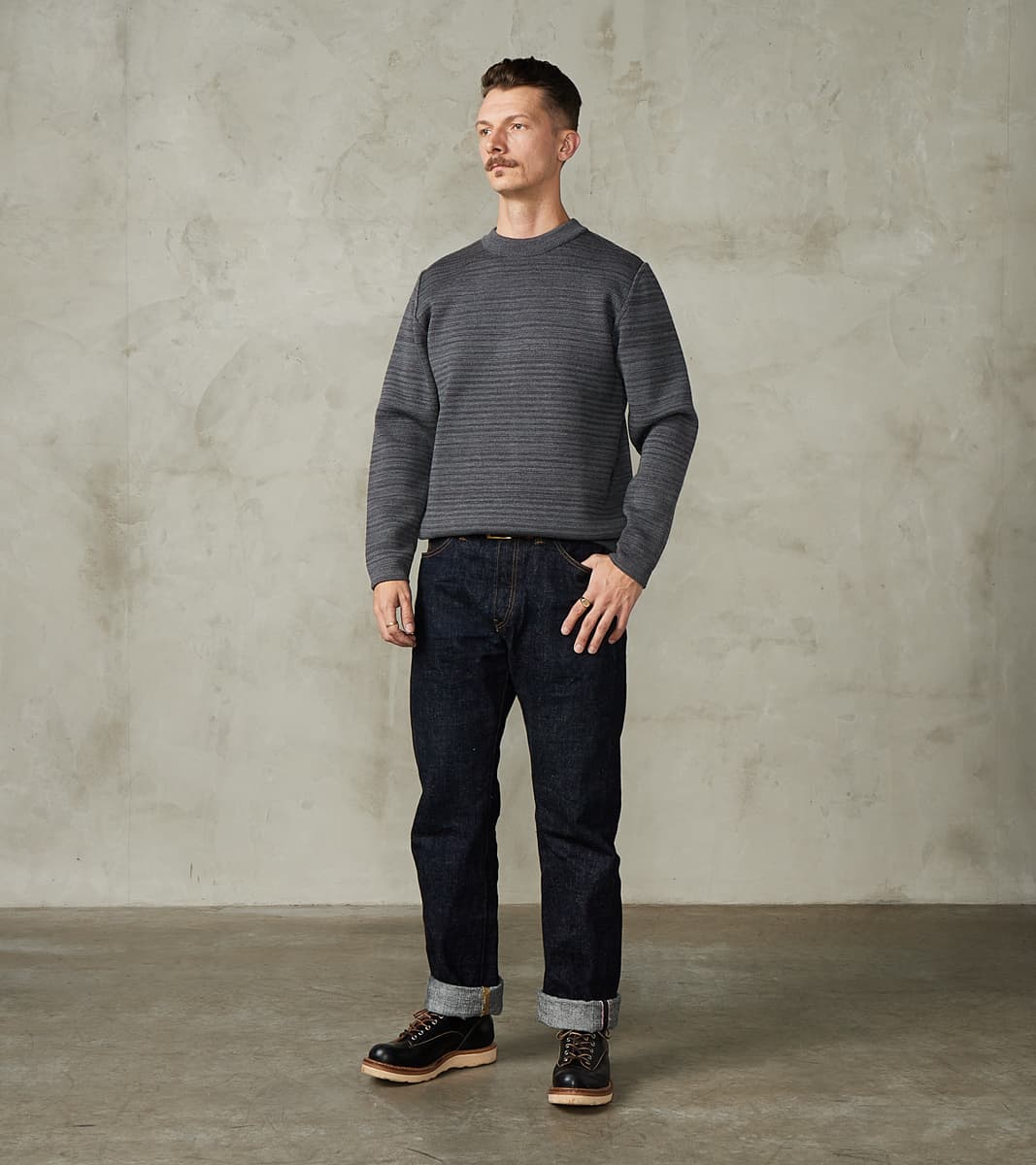 S.N.S. Herning Given III Crewneck - Gneiss Grey