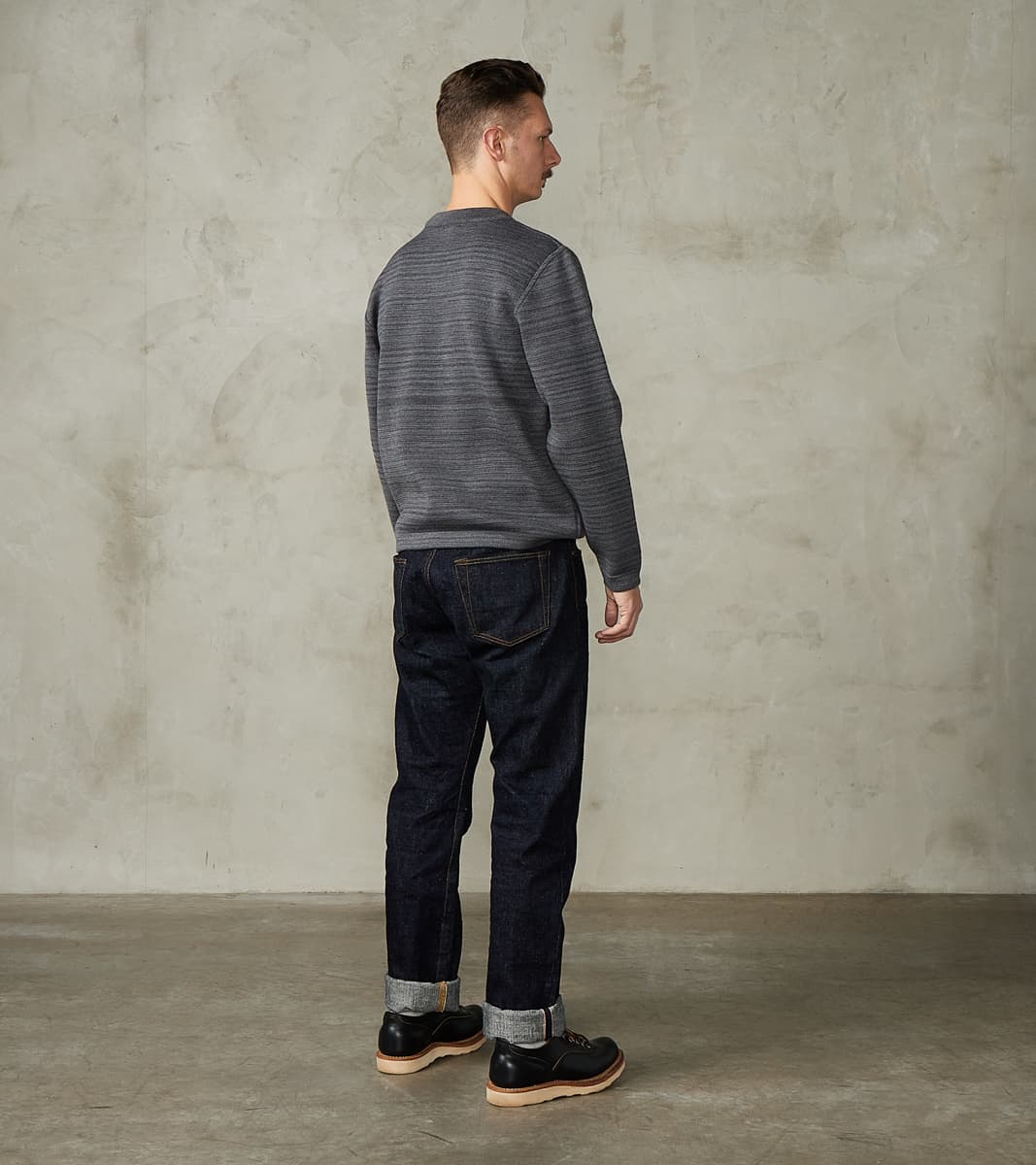 Given III Crewneck - Gneiss Grey