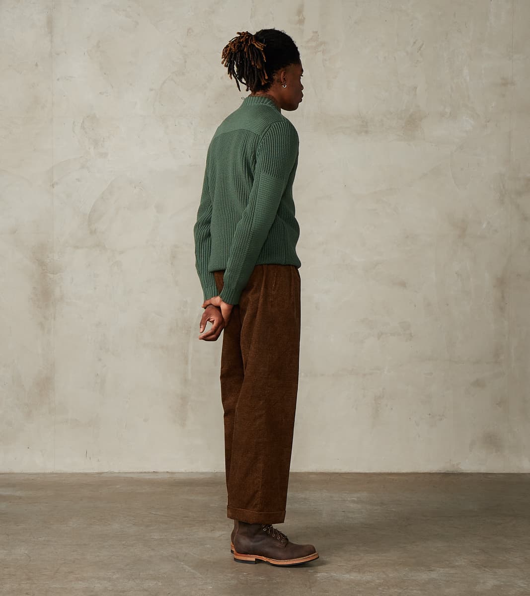 Robust Rank-III Crewneck - Copper Green