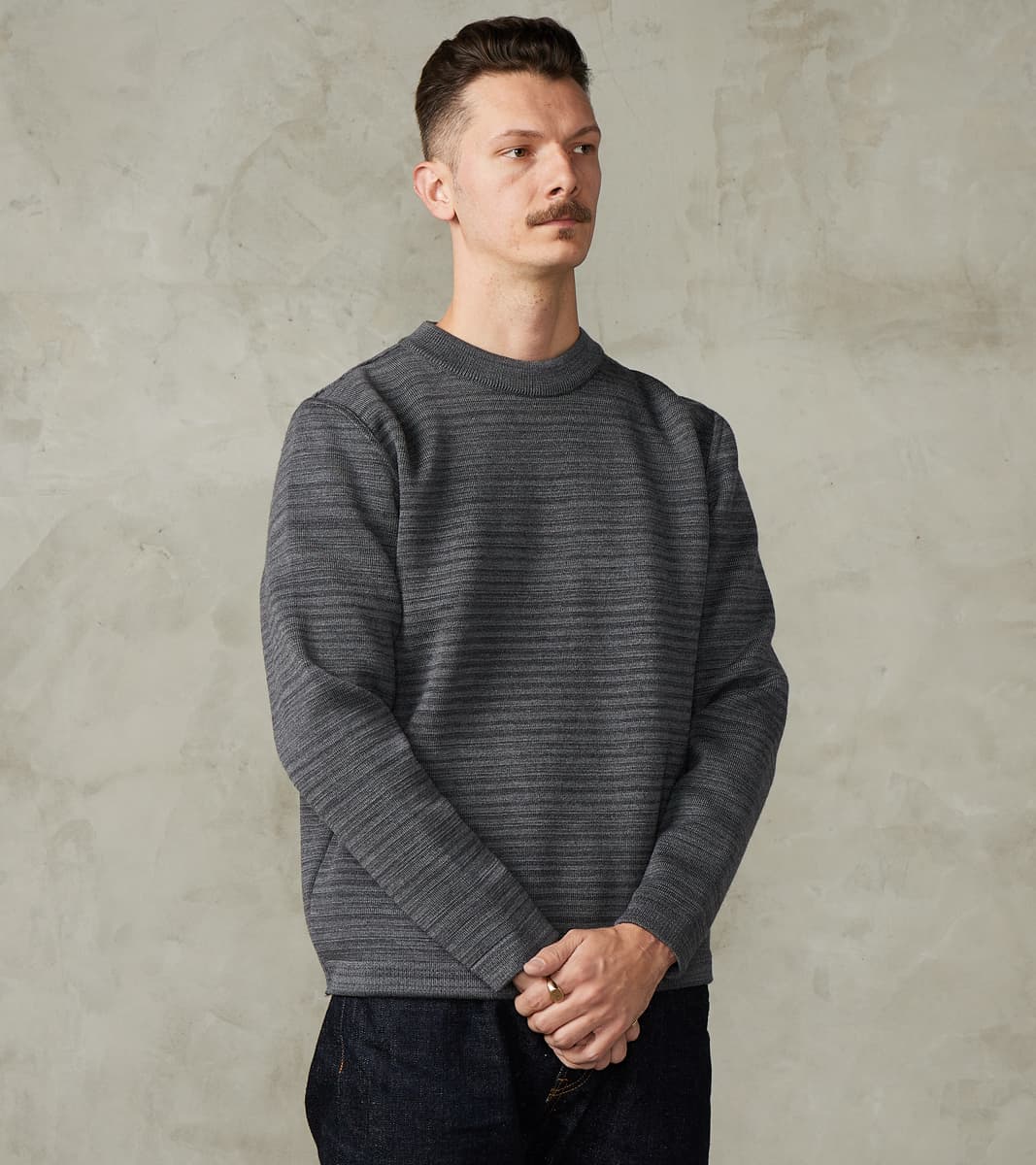 Given III Crewneck - Gneiss Grey