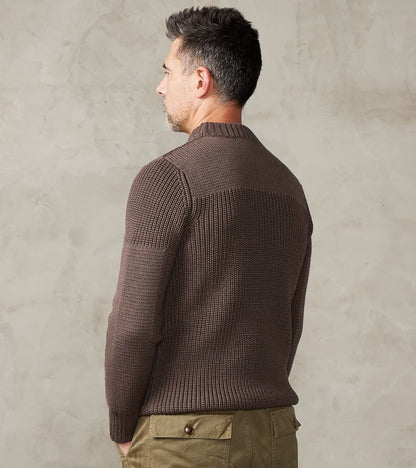 Robust Crewneck - Terra Magma Brown