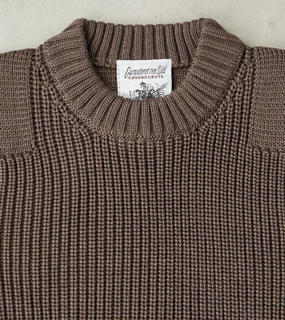 Robust Crewneck - Terra Magma Brown