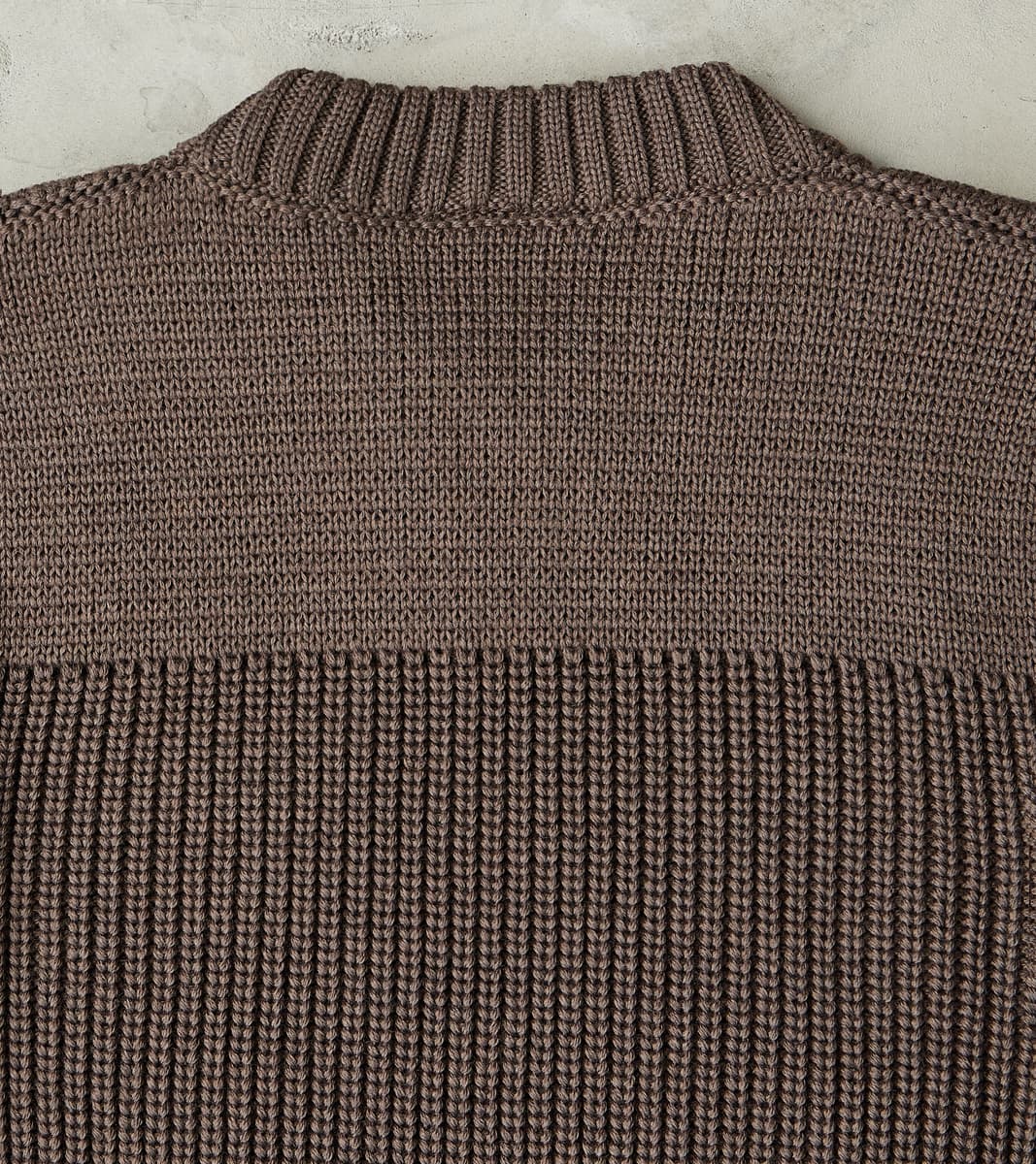 Robust Crewneck - Terra Magma Brown