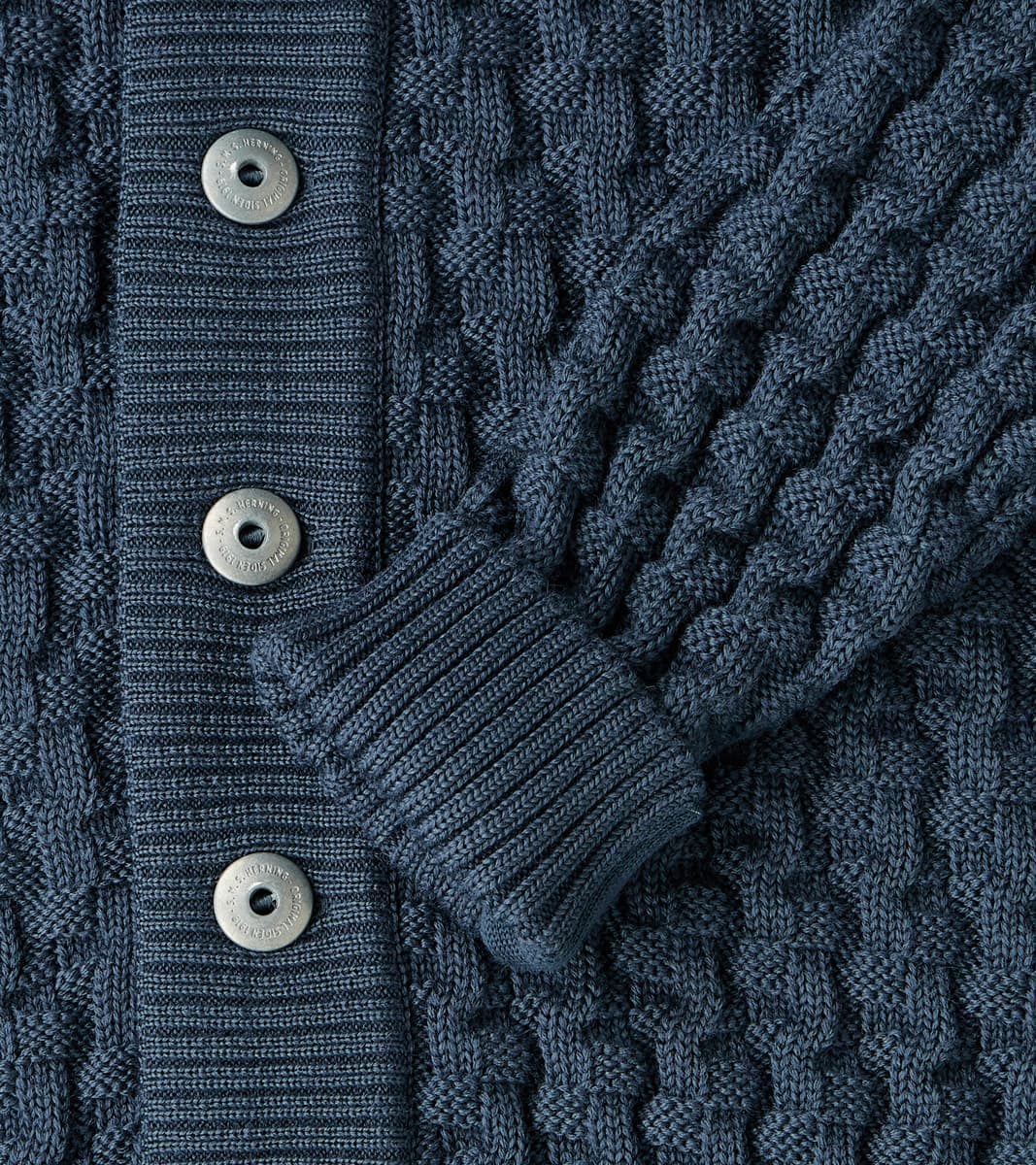 Stark II Cardigan - Shadow Blue