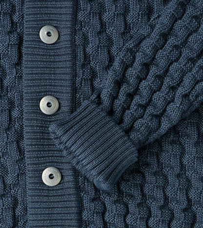 Stark II Cardigan - Shadow Blue