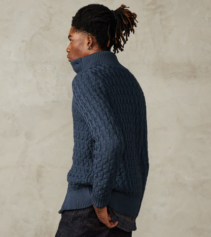 Stark II Cardigan - Shadow Blue