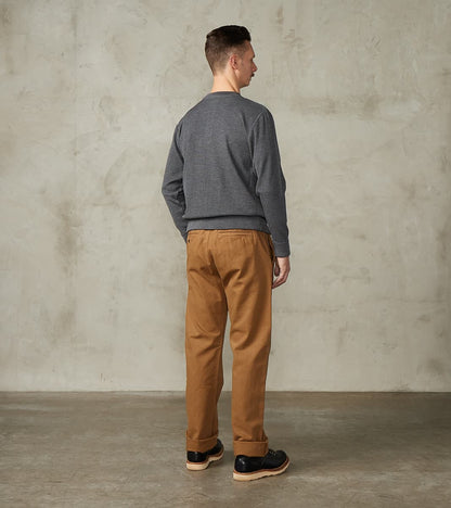 Stamina Half Placket Henley - Strata Grey