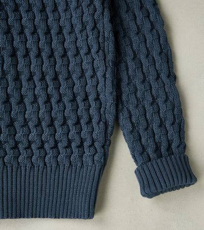 Stark II Cardigan - Shadow Blue