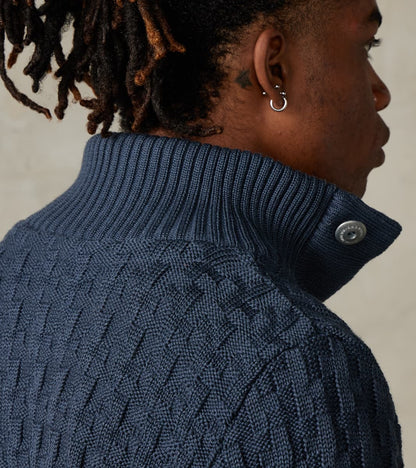 Stark II Cardigan - Shadow Blue