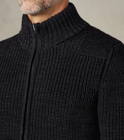 Robust Full Zip - Magnetite Black