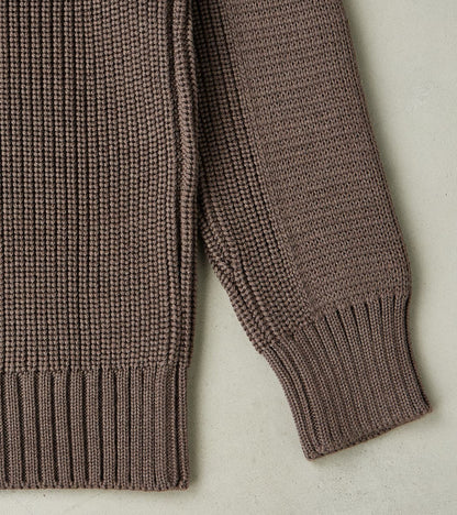 Robust Crewneck - Terra Magma Brown