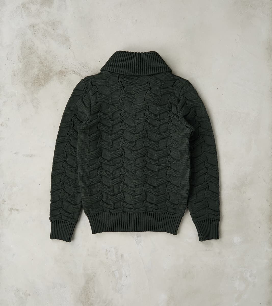 Epigon Cardigan - Dark Forest Green