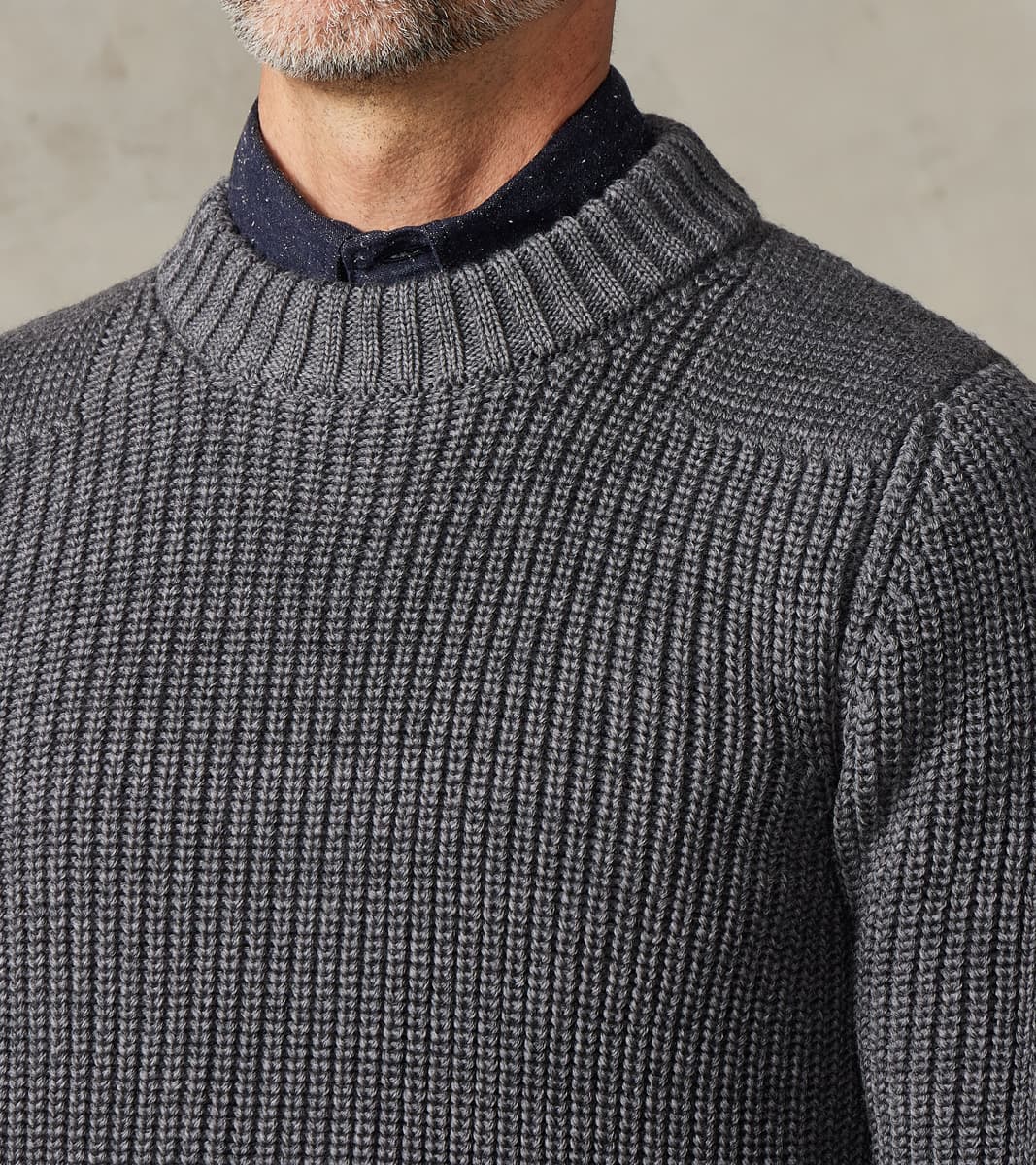 Robust Crewneck - Strata Grey