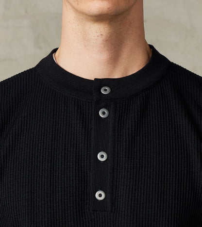 Stamina Half Placket Henley - Navy