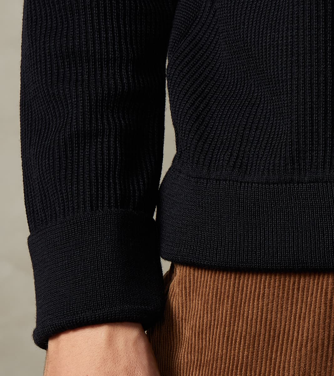 Stamina Half Placket Henley - Navy