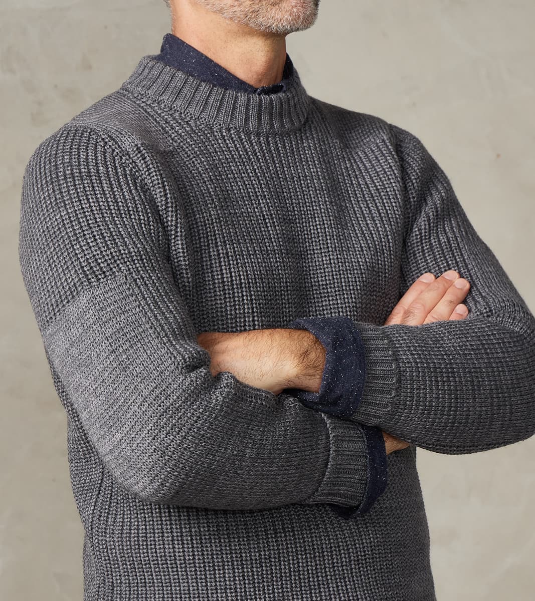 Robust Crewneck - Strata Grey