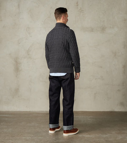Stark III Cardigan - Gneiss Grey