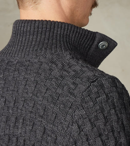 Stark III Cardigan - Gneiss Grey