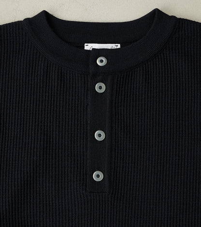 Stamina Half Placket Henley - Navy