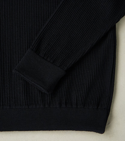 Stamina Half Placket Henley - Navy