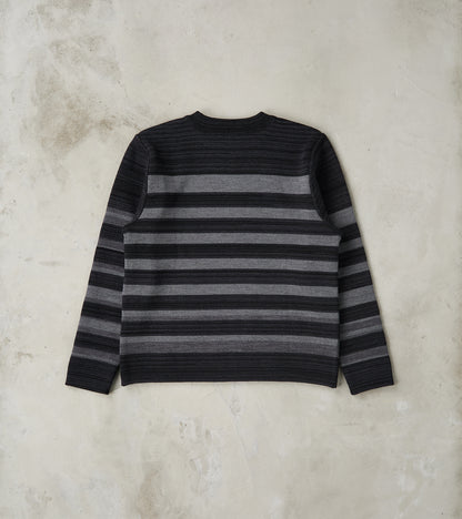 Given III Crewneck - Magnetite Black & Gneiss Grey