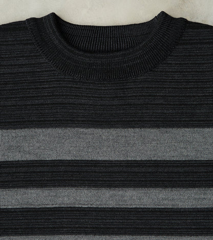 Given III Crewneck - Magnetite Black & Gneiss Grey