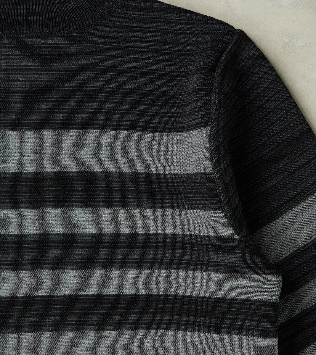 Given III Crewneck - Magnetite Black & Gneiss Grey