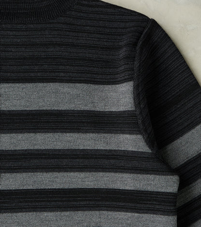 Given III Crewneck - Magnetite Black & Gneiss Grey