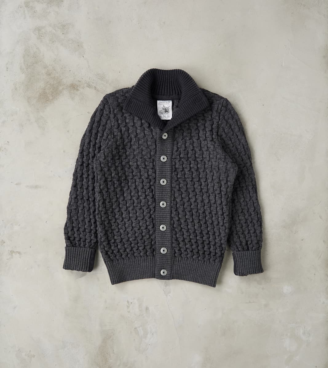 S.N.S. Herning Stark III Cardigan - Gneiss Grey