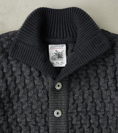 Stark III Cardigan - Gneiss Grey