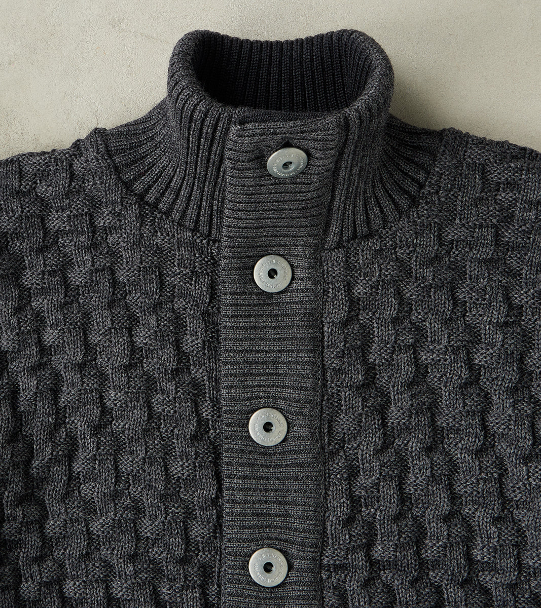 Stark III Cardigan - Gneiss Grey