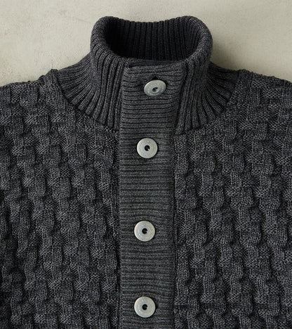 Stark III Cardigan - Gneiss Grey