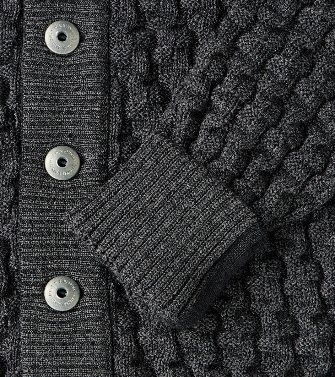 Stark III Cardigan - Gneiss Grey