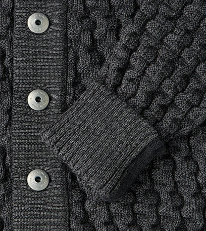 Stark III Cardigan - Gneiss Grey