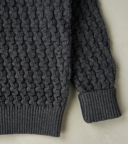 Stark III Cardigan - Gneiss Grey