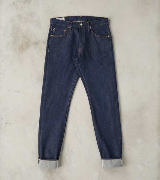 Studio D'Artisan SD-808 - Relaxed Tapered Natural Indigo