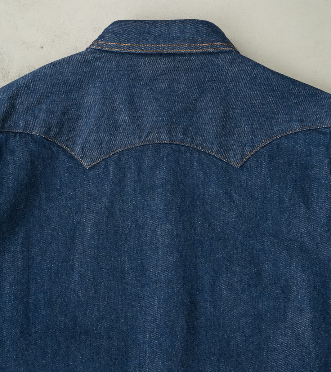 Natural Indigo Denim Western