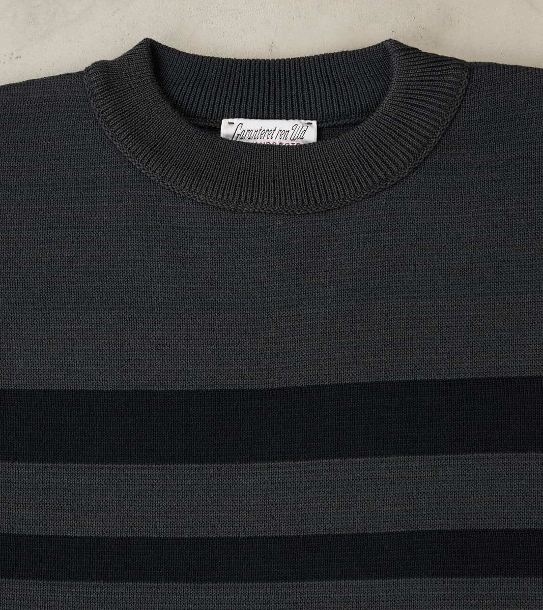 Given III Crewneck - Molten Grey & Navy Blue