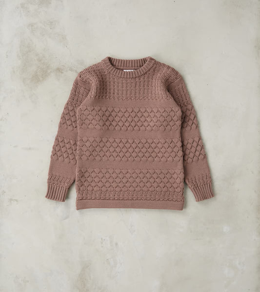 S.N.S. Herning Macro Crewneck - Terra Rose