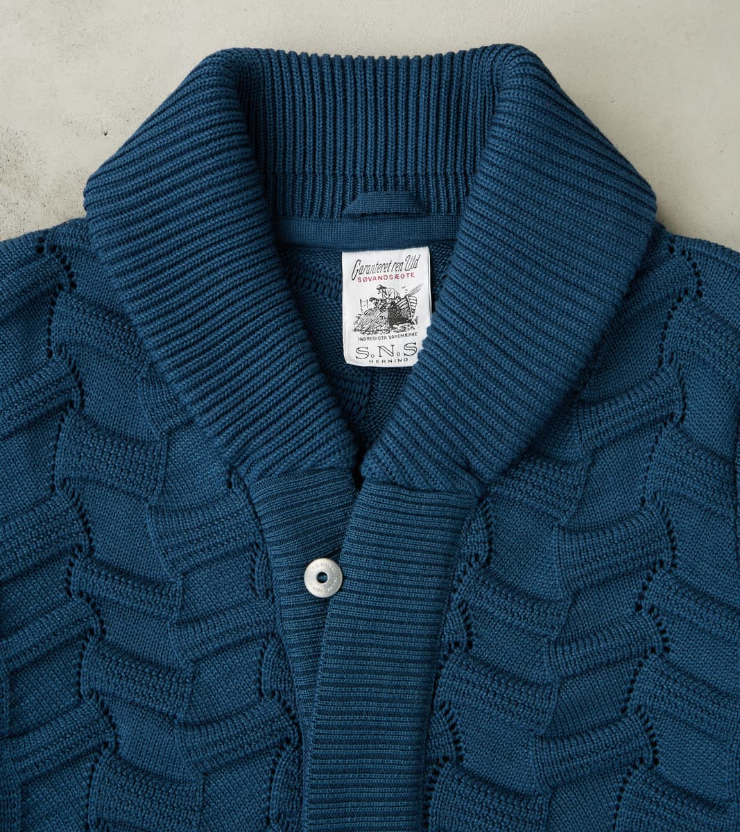 Epigon-III Cardigan - Tidal Blue