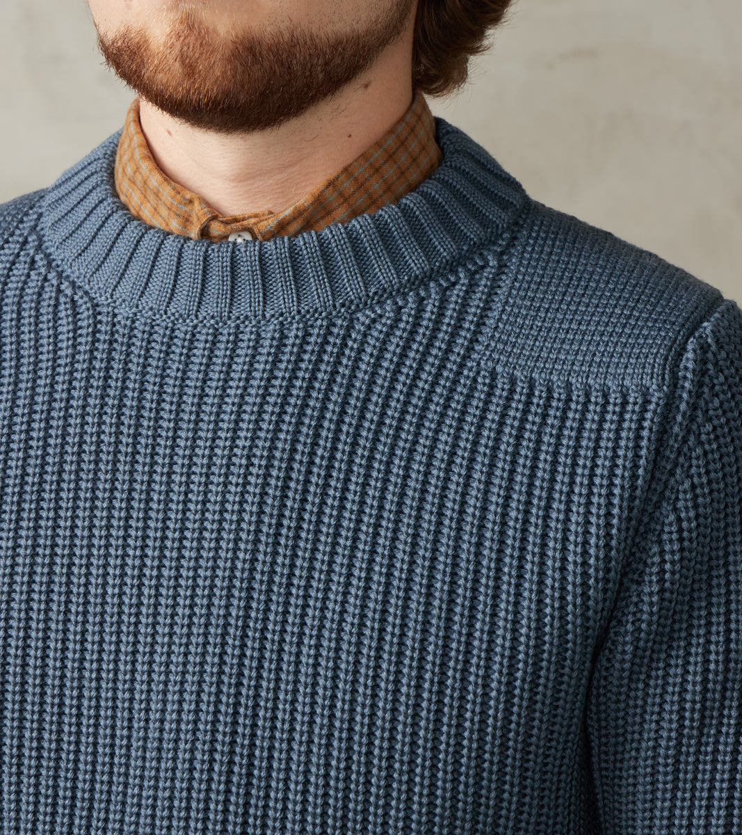 Robust Rank-III Crewneck - Slate Blue