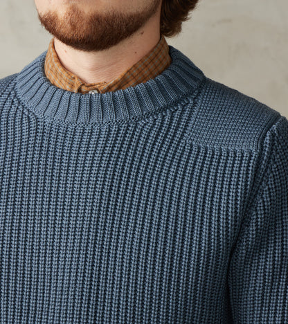 Robust Rank-III Crewneck - Slate Blue