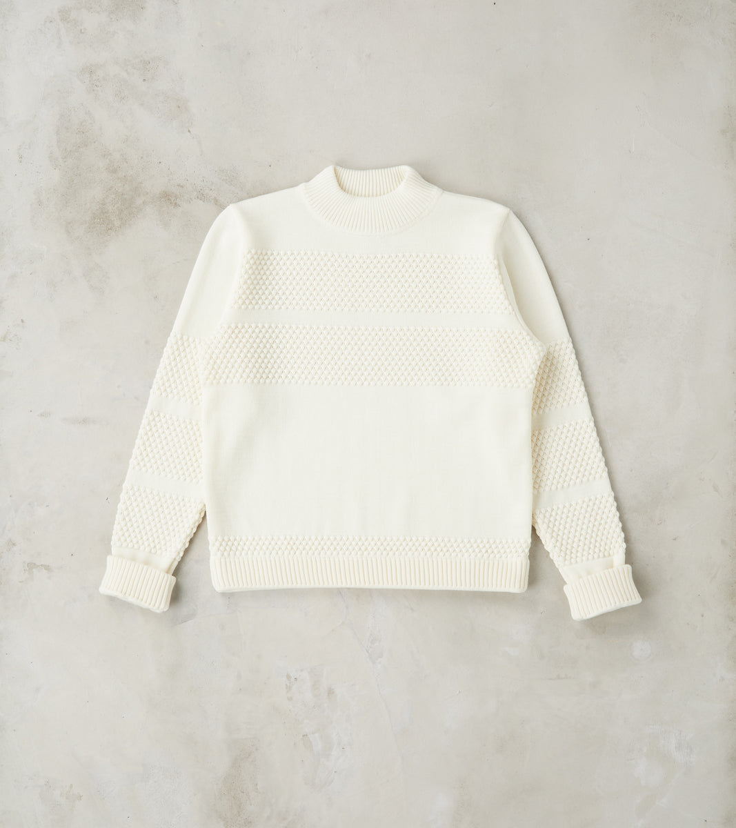 S.N.S. Herning Fisherman II Crewneck - Natural White