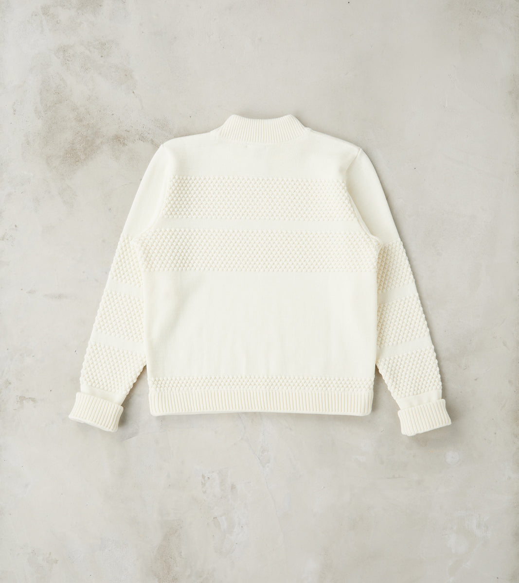 Fisherman II Crewneck - Natural White